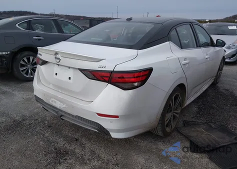 2021 Nissan Sentra Sr Xtronic Cvt z USA, uszkodzony, nr VIN 3N1AB8DV2MY287925